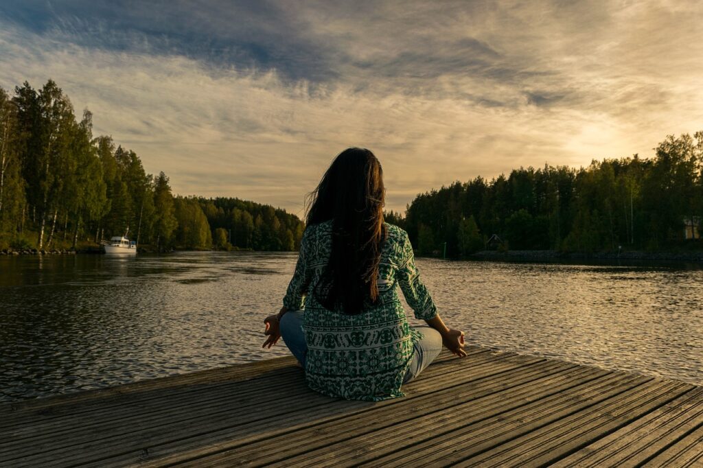 yoga, woman, lake-2176668.jpg